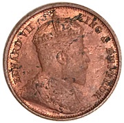 ½ Cent - Edward VII obverse image