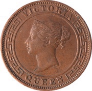 1 Cent - Victoria obverse image