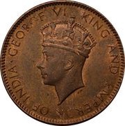 1 Cent - George VI obverse image