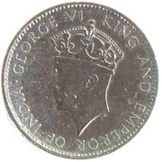 1 Cent - George VI Trial Strike obverse image