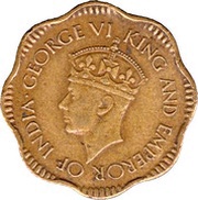 2 Cents - George VI obverse image
