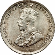 10 Cents - George V obverse image