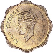 10 Cents - George VI obverse image