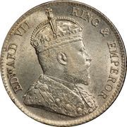 25 Cents - Edward VII obverse image
