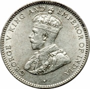 25 Cents - George V obverse image