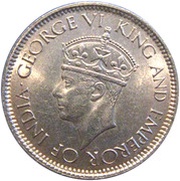 50 Cents - George VI obverse image