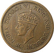 50 Cents - George VI obverse image