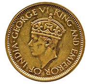 50 Cents - George VI Trial Strike obverse image