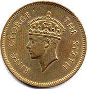 50 Cents - George VI obverse image