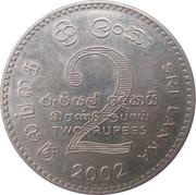 2 Rupees, Sri Lanka, 1984-2004 reverse image