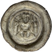 Denier Bracteate - Wenceslaus I large obverse image