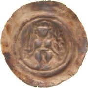 Denier Bracteate - Wenceslaus I large obverse image
