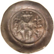 Denier Bracteate - Wenceslaus I large obverse image