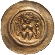 Denier Bracteate - Wenceslaus I large obverse image