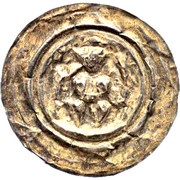 Denier Bracteate - Wenceslaus I large obverse image