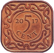 5 Cents reverse image