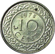 10 Cents reverse image