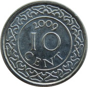 10 Cents reverse image