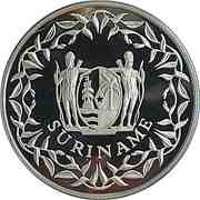 50 Guilders Olympics 1998 / Anthony Nesty obverse image