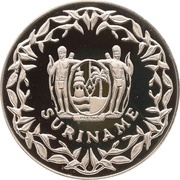 100 Guilders USA Thunderbird 1957 obverse image