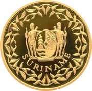 50 000 Gulden 125 years of Hindu Immigration obverse image