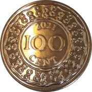 100 Cents reverse image