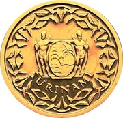500 Dollar 50th Anniversary Central Bank obverse image