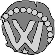 1 Penning Visby; star below obverse image