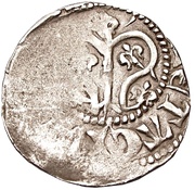 1 Örtug Visby; type 29, Sweden, 1363-1366 reverse image