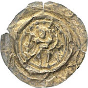 Denier Bracteate - Wenceslaus I large obverse image
