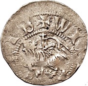 1 Örtug Visby; type 41b; without halo obverse image