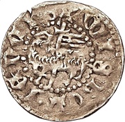 1 Örtug Visby; type 44b; regular roots obverse image