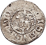 1 Örtug Visby; type 44c; short roots obverse image