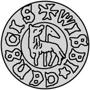 3 Penning - Christian I Visby reverse image