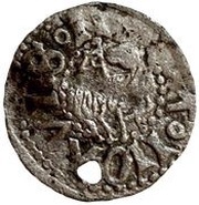 1 Hvid - Christian I Visby; ram walking right reverse image
