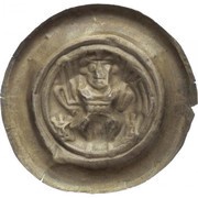 Denier Bracteate - Wenceslaus I large obverse image