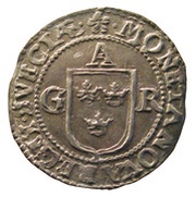 1 Öre - Johan, Duke of Östergötland reverse image