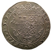 1 Daler - Karl as Duke of Södermanland Type I reverse image