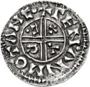 Denier - Olof Skötkonung Struck by Leofman reverse image