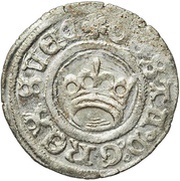 1 Fyrk - Gustav Vasa Västerås mint; type III obverse image