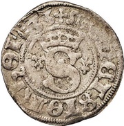 1 Örtug - Gustav Vasa Type VI reverse image