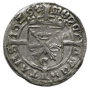 1 Öre - Gustav Vasa Västerås mint; type V, Sweden, 1529 reverse image