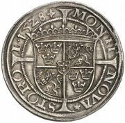 1 Gyllen - Gustav Vasa Coronation of Gustav Vasa reverse image