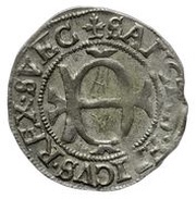 1 Örtug - Johan III Stockholm mint; Type II obverse image