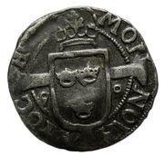 1 Örtug - Johan III Stockholm mint; Type I, Sweden, 1589-1591 reverse image