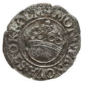 ½ Öre - Johan III Type II, Sweden, 1574 reverse image