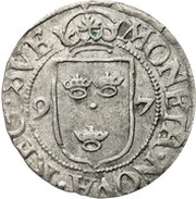½ Öre - Sigismund of Poland Type II, Sweden, 1594-1599 reverse image