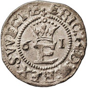 ½ Öre - Erik XIV obverse image
