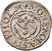 ½ Öre - Erik XIV, Sweden, 1561-1568 reverse image