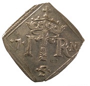1 Mark "Klippingar" - Johan III Type I reverse image